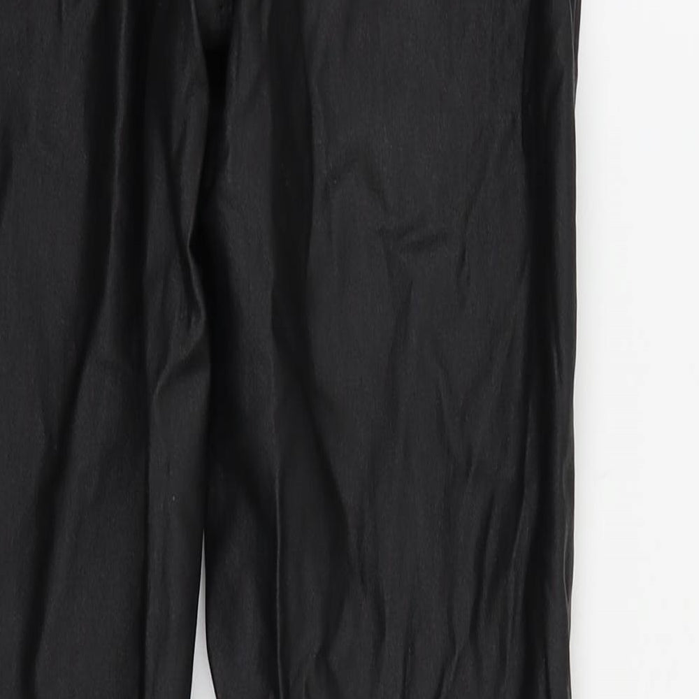 denim and co Womens Black Houndstooth  Skinny Jeans Size 10 L27 in - leather jeans