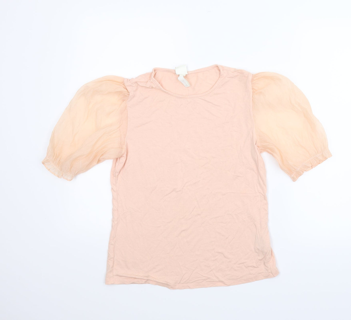H&M Womens Pink   Basic Blouse Size M