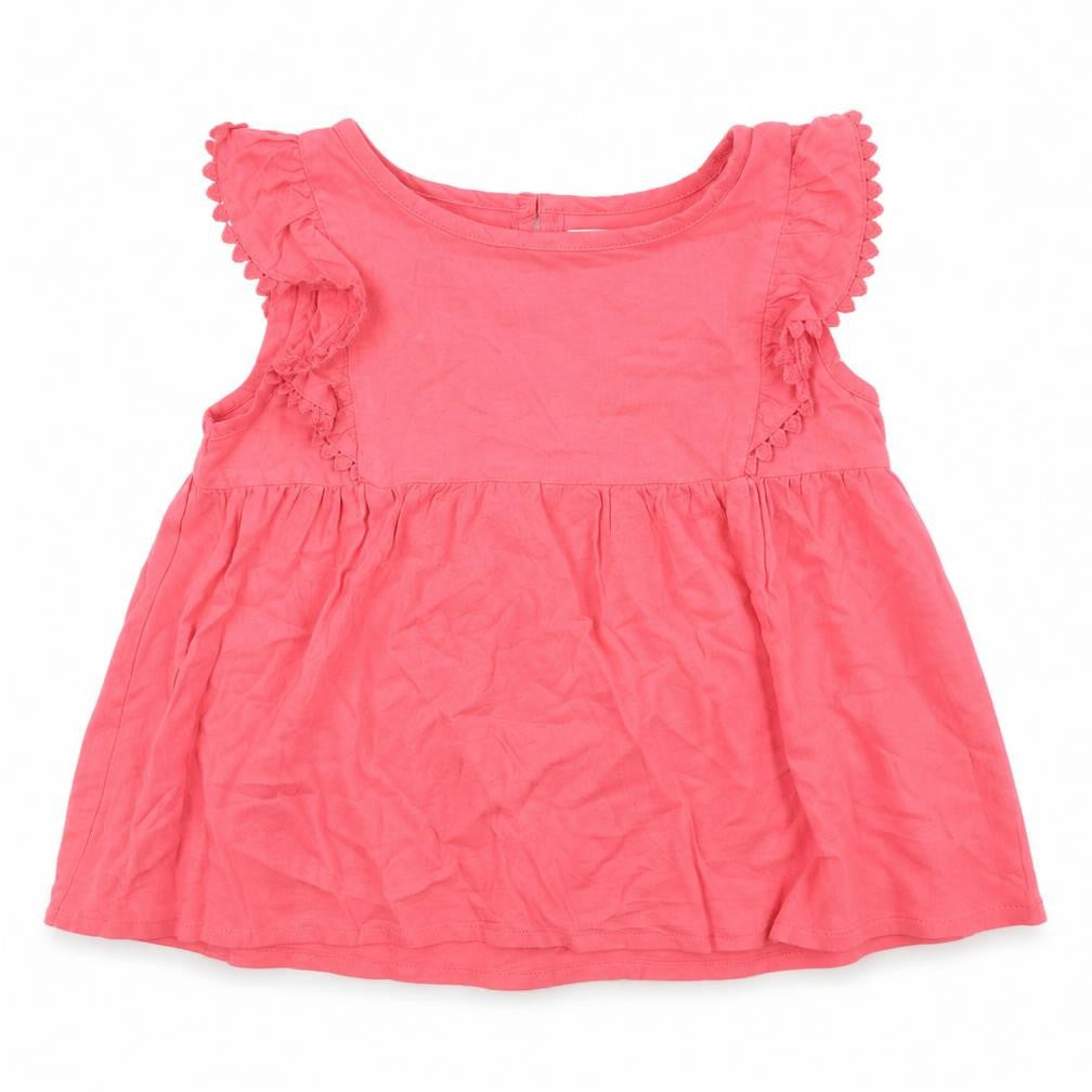 Primark Girls Pink   Basic Blouse Size 5-6 Years