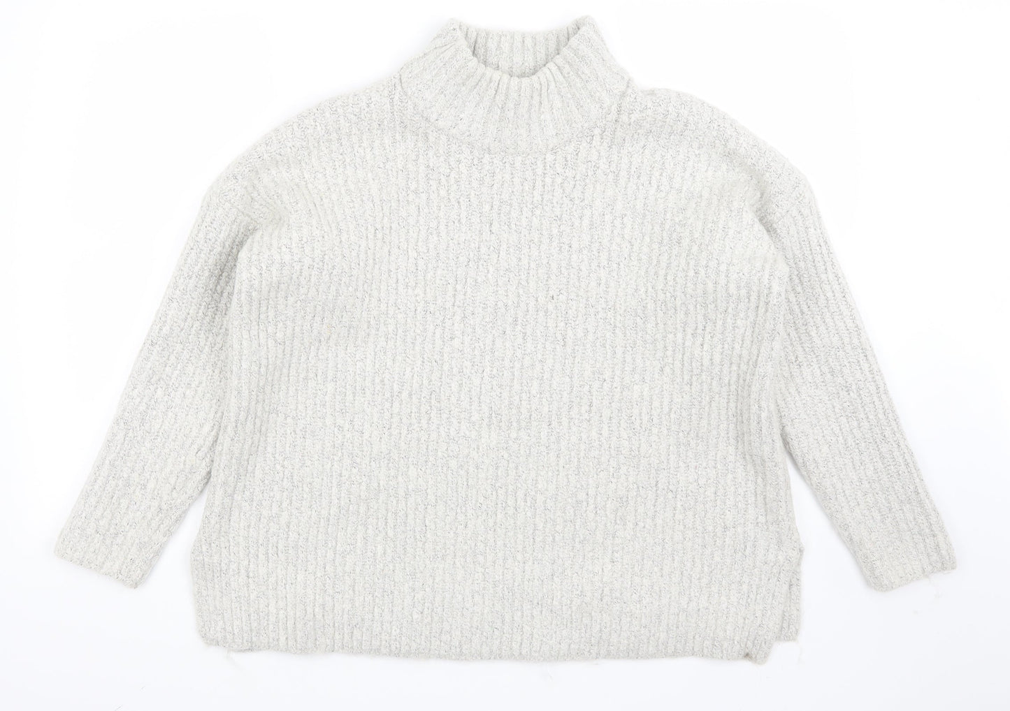 New Look Womens Grey   Pullover Jumper Size M