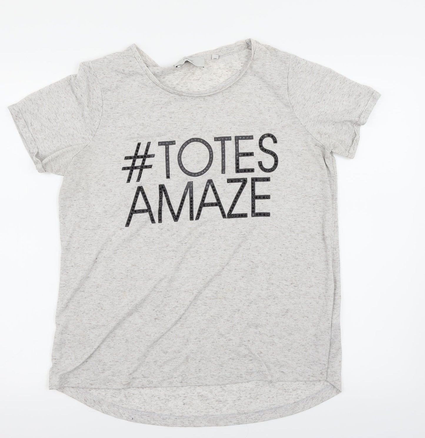NEXT Womens Grey   Basic T-Shirt Size 14