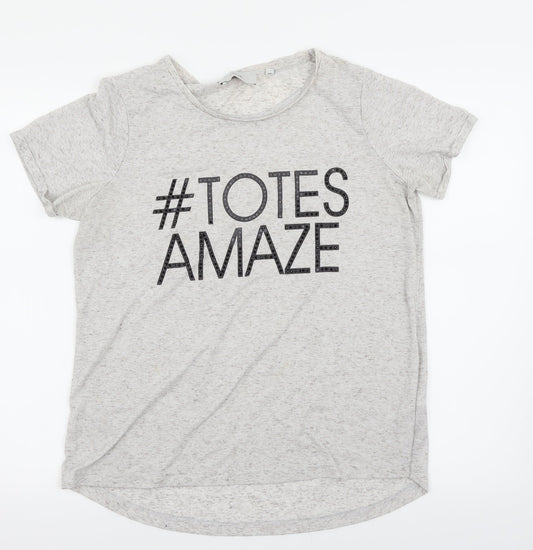NEXT Womens Grey   Basic T-Shirt Size 14