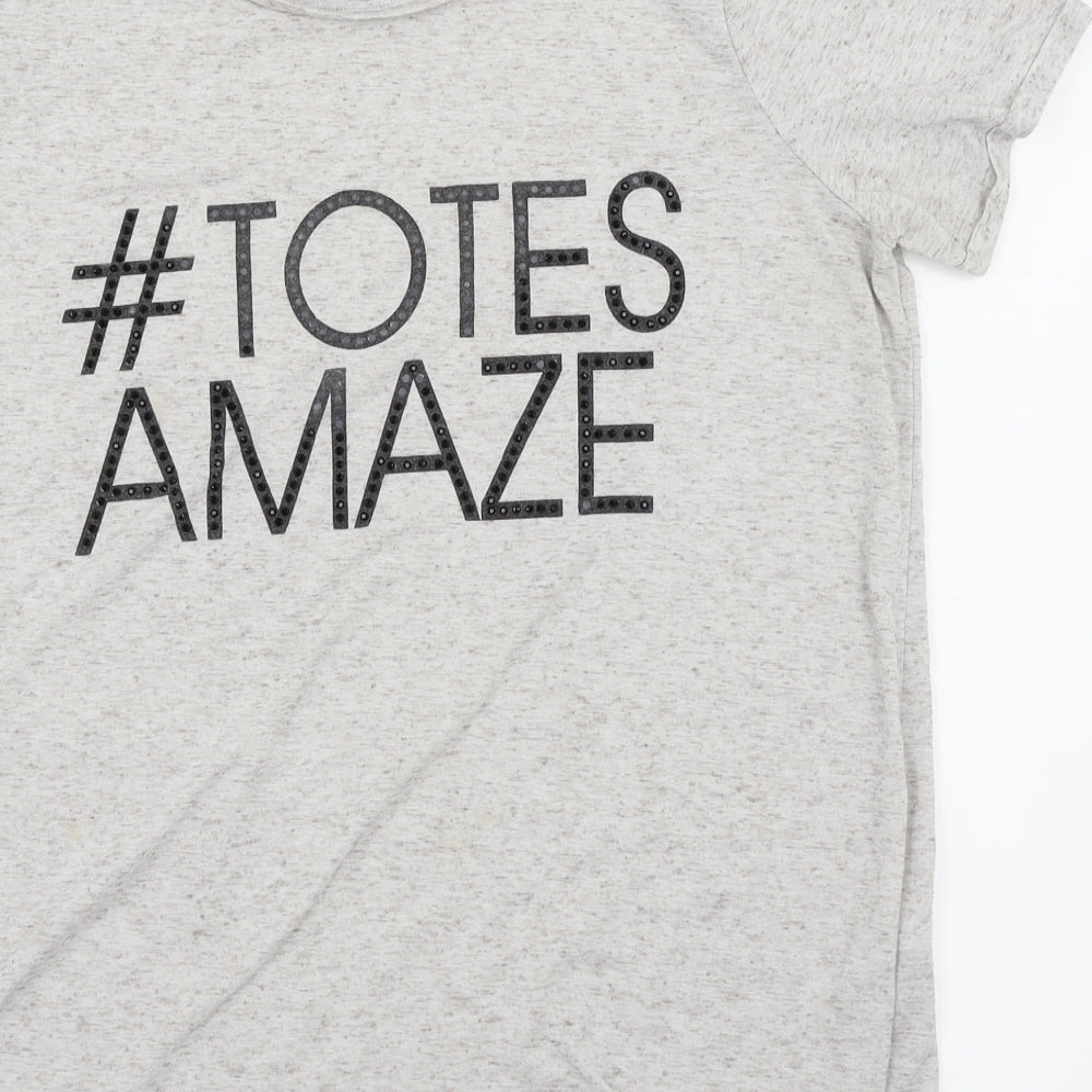 NEXT Womens Grey   Basic T-Shirt Size 14