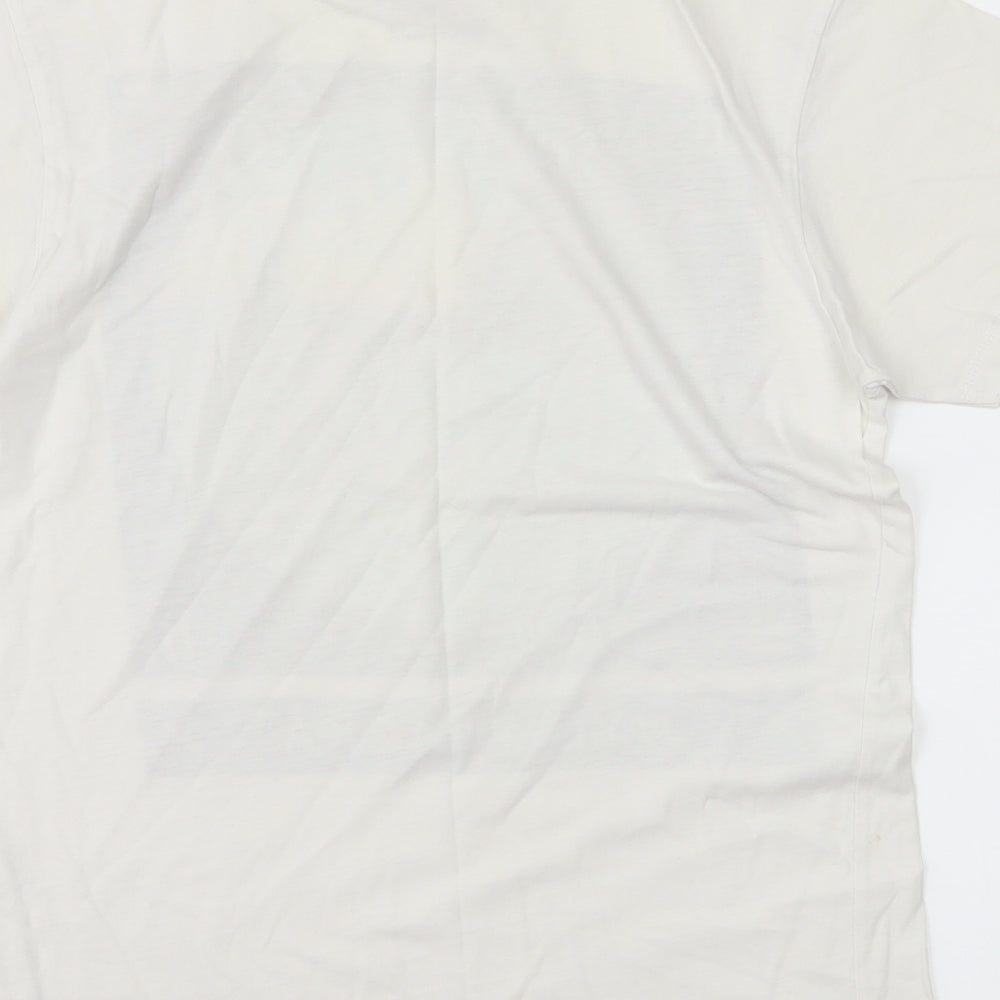Cedar Wood State Mens White  Jersey  T-Shirt Size XS  - NYC Alaska