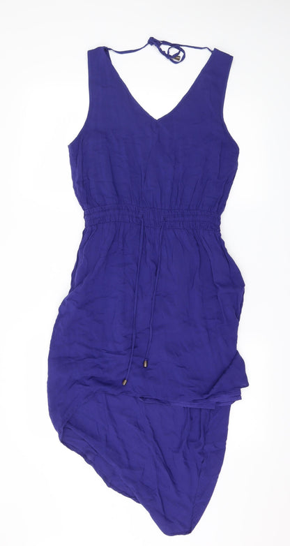 Preloved VERO MODA Womens Blue   Fit & Flare  Size L - Front