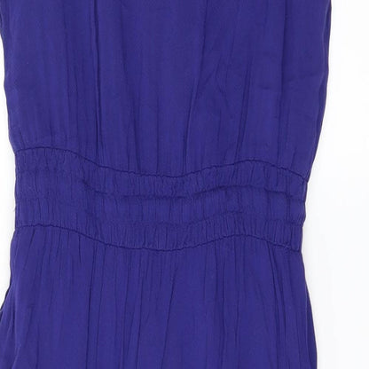 Preloved VERO MODA Womens Blue   Fit & Flare  Size L - Label