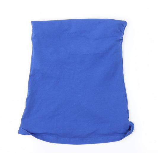 H&M Womens Blue  Jersey Basic T-Shirt Size XS