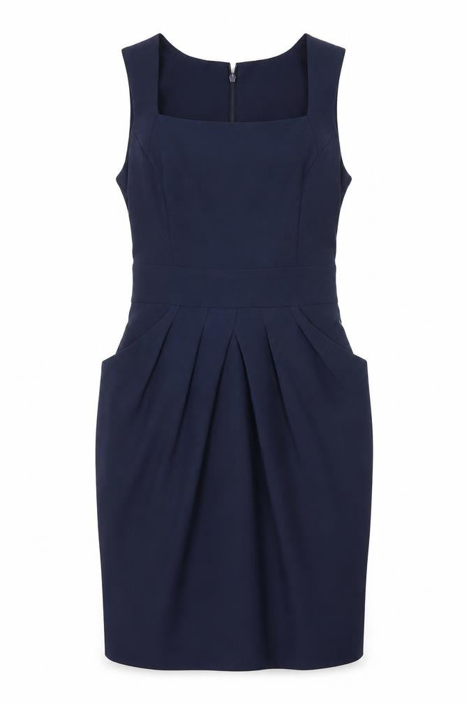 Dorothy Perkins Womens Blue   Sheath  Size 4
