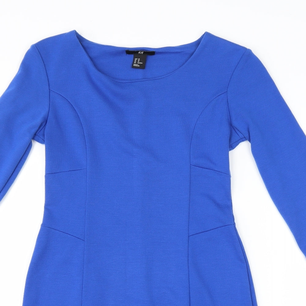 H&M Womens Blue   Sheath  Size XS