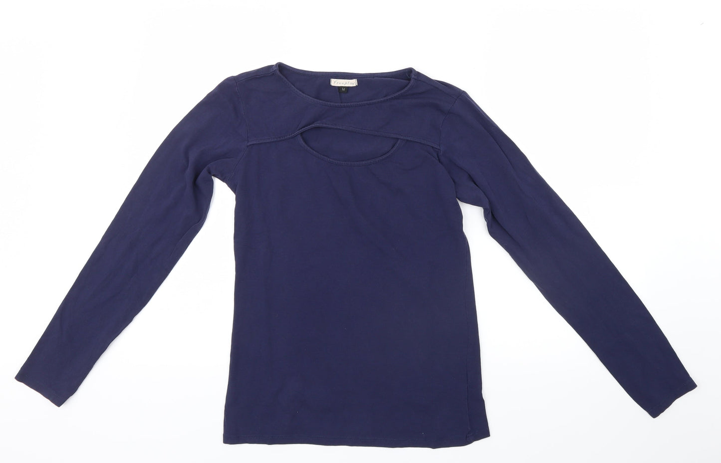 Freeplay Womens Blue   Basic T-Shirt Size M