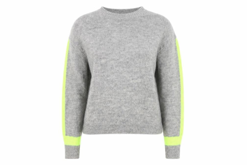 Primark Womens Grey  Knit Pullover Jumper Size 4