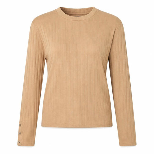 Front view of Primark women’s beige jumper, size M