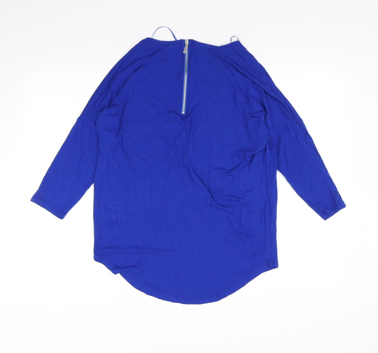 Select Womens Blue   Basic Blouse Size 12