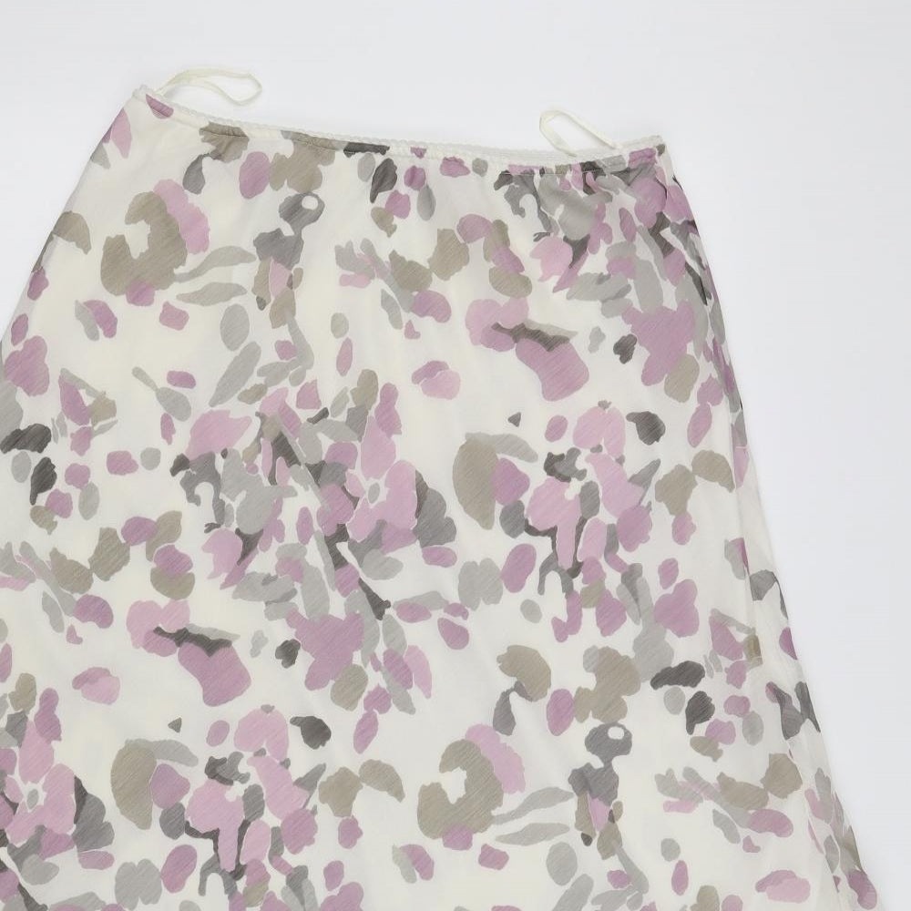 Anna rose Womens White   Flare Skirt Size 14