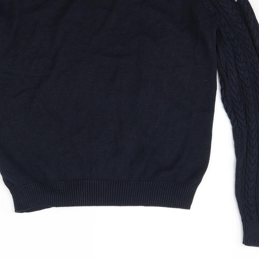 H&M Mens Blue   Pullover Jumper Size M