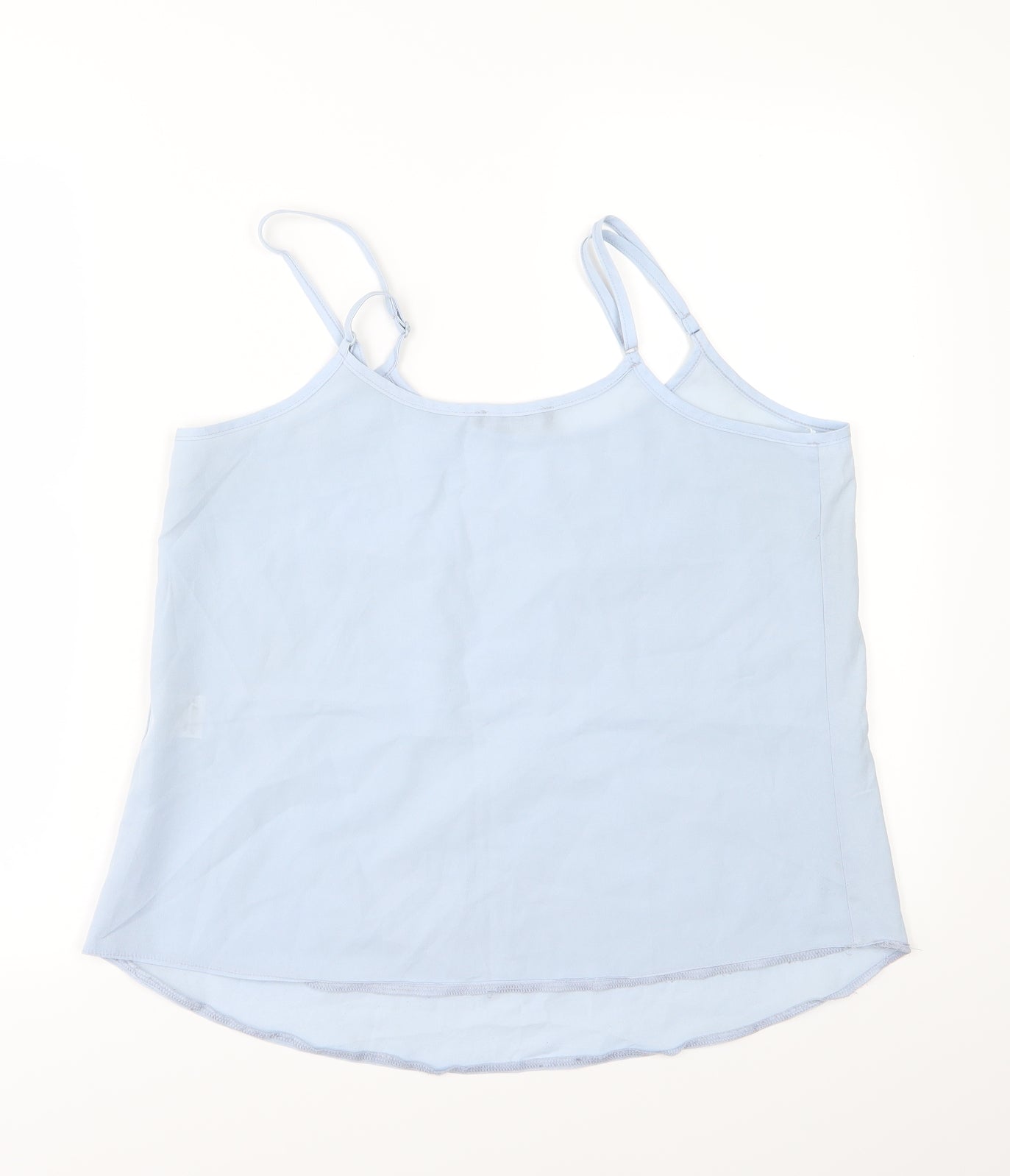 Select Womens Blue  Chiffon Camisole Blouse Size 12