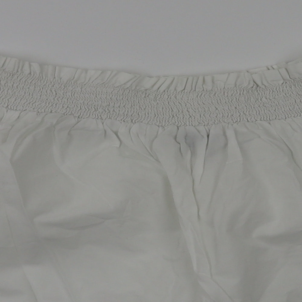 New Look Womens White   Basic T-Shirt Size 6