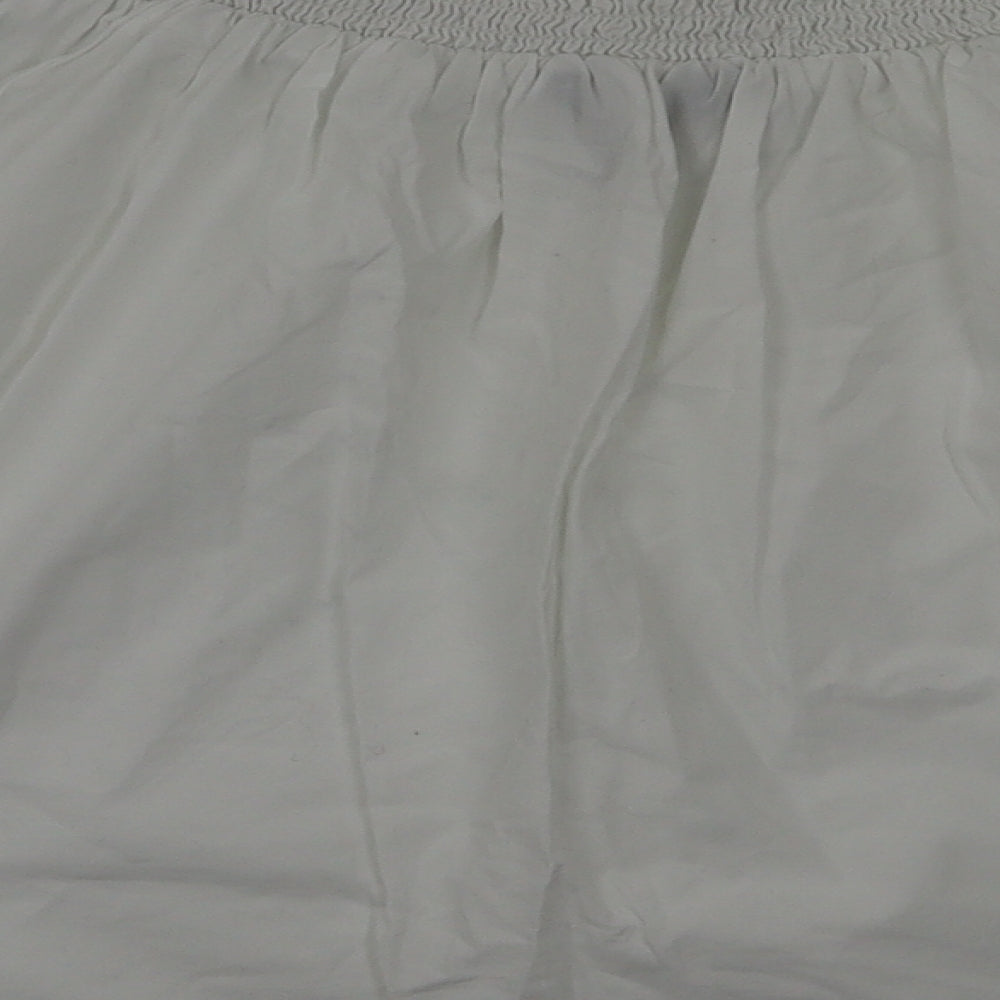 New Look Womens White   Basic T-Shirt Size 6