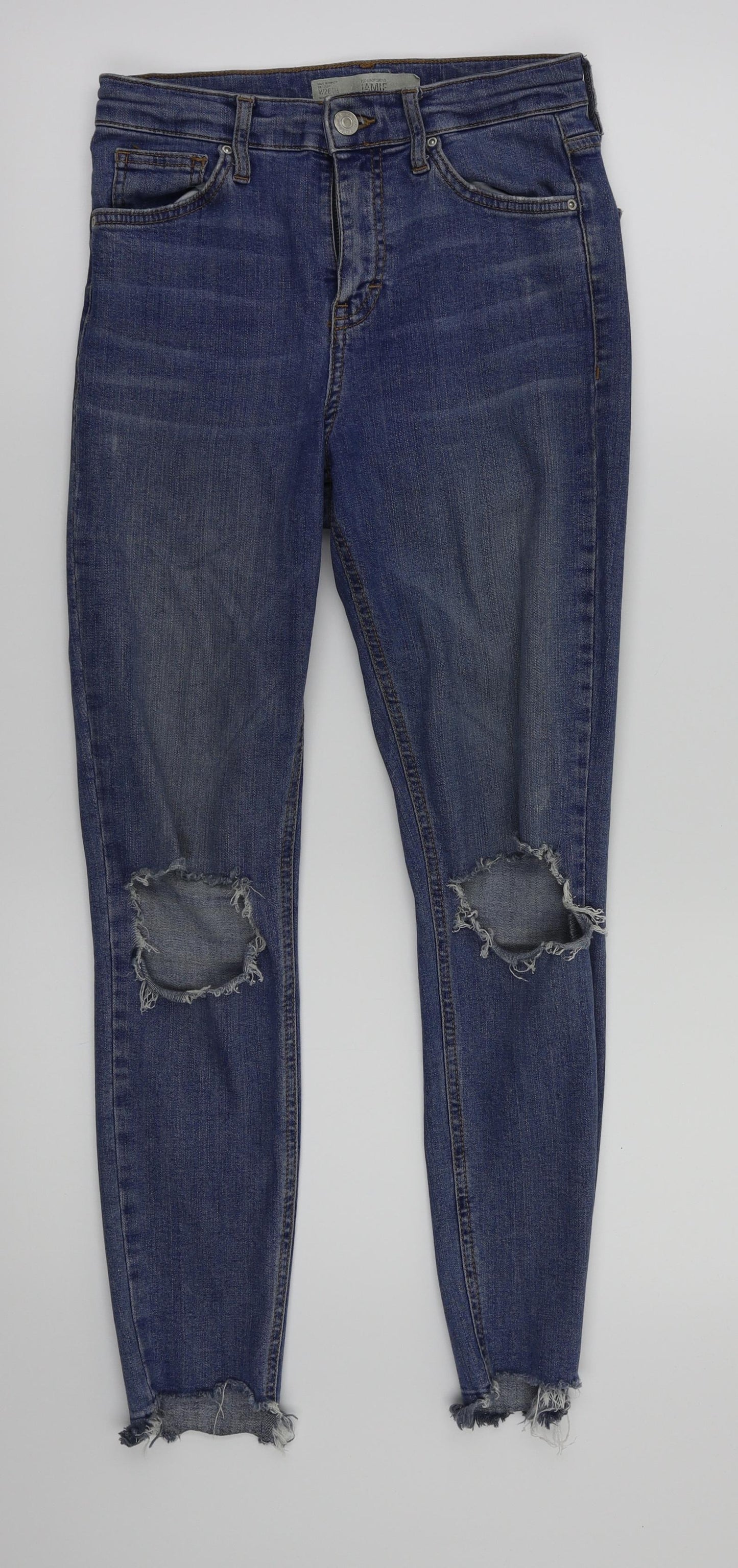 top shop  Womens Blue   Skinny Jeans Size 26 L25 in