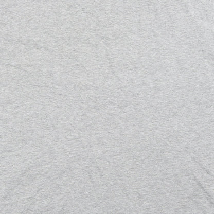 Brand and care label for Easy women’s grey basic t-shirt, size XL