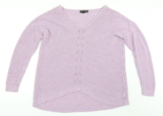 Primark Womens Purple   Pullover Jumper Size XS