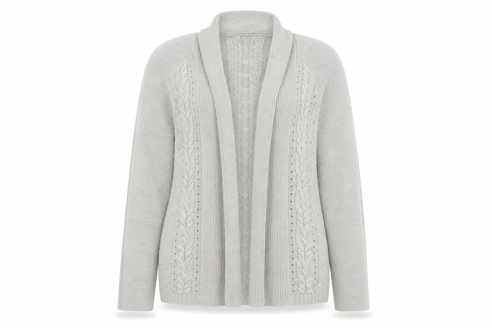 Marks & Spencer Womens Grey   Cardigan Jumper Size 10