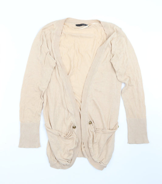 Primark Womens Beige   Cardigan Jumper Size 10