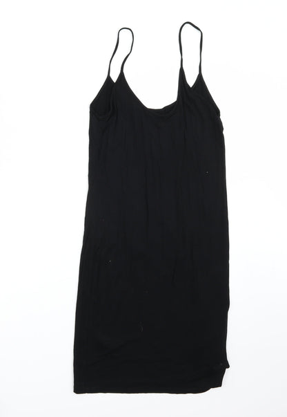 Preloved NEXT Womens Black  Rayon A-Line  Size 10 - Back