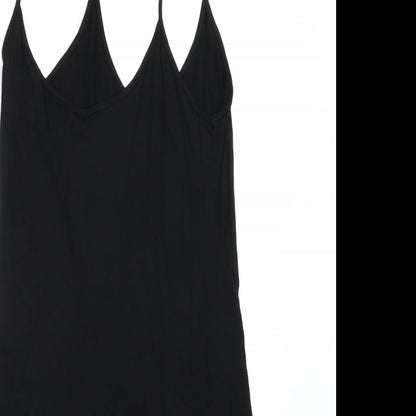 Preloved NEXT Womens Black  Rayon A-Line  Size 10 - Detail