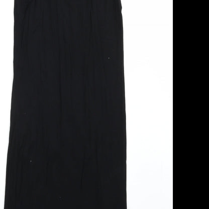 Preloved NEXT Womens Black  Rayon A-Line  Size 10 - Label