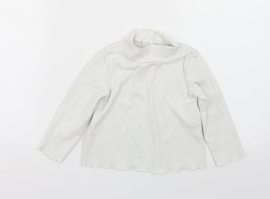 Zara Girls White   Basic T-Shirt Size 2 Years