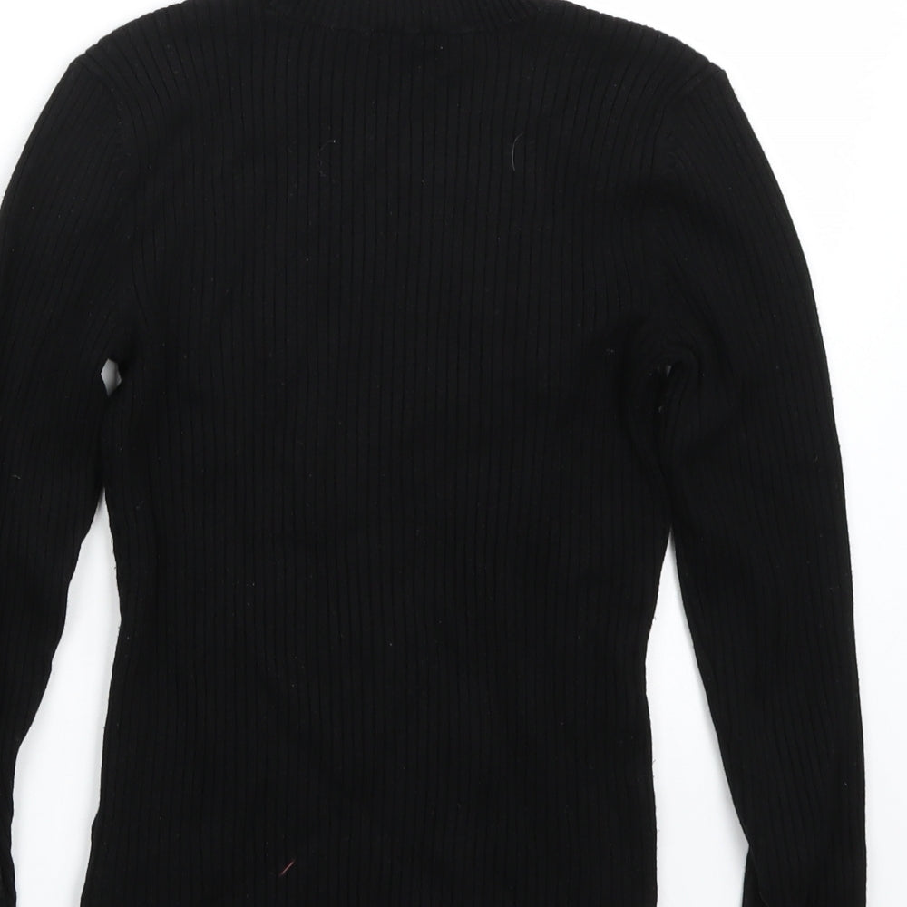 H&M Womens Black   Basic T-Shirt Size S