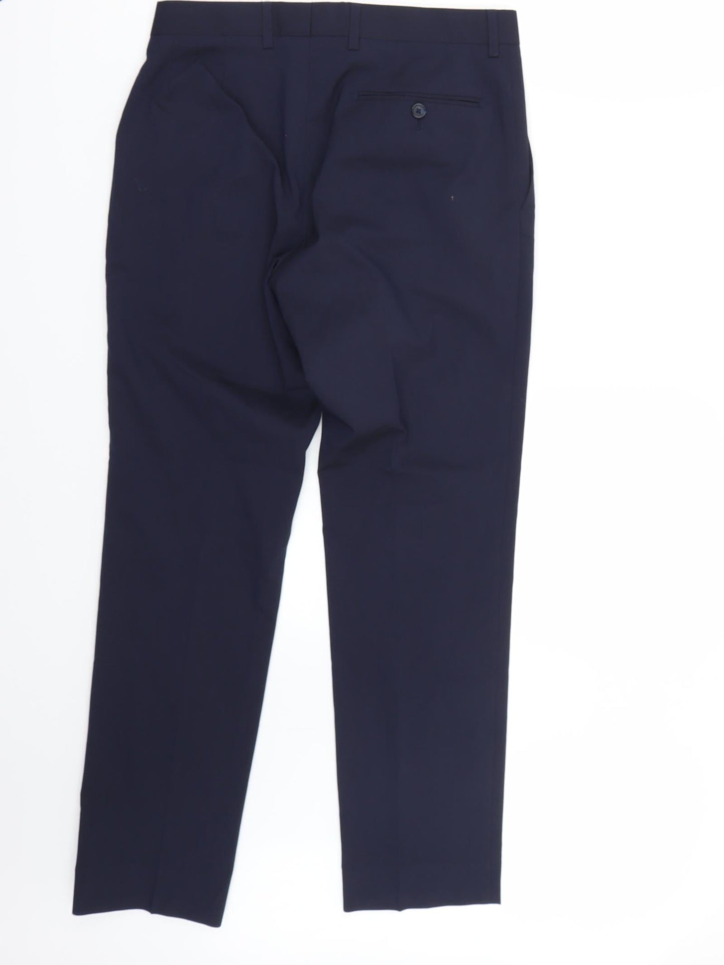 Marks and Spencer Womens Blue   Trousers  Size 30 L29 in
