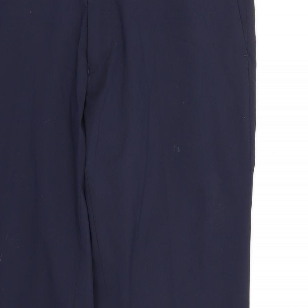 Marks and Spencer Womens Blue   Trousers  Size 30 L29 in