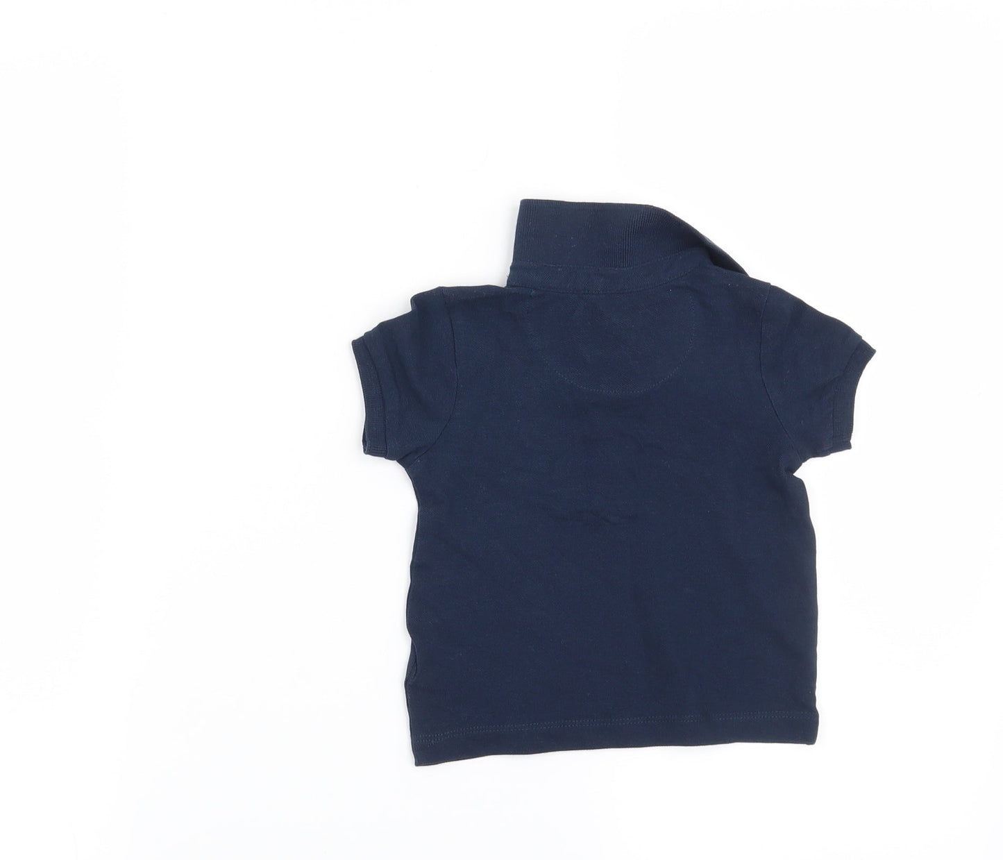 Mothercare Baby Blue   Basic Polo Size 6-9 Months