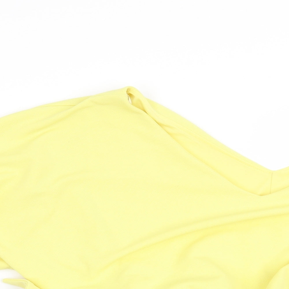Quiz Womens Yellow   Basic Blouse Size 12