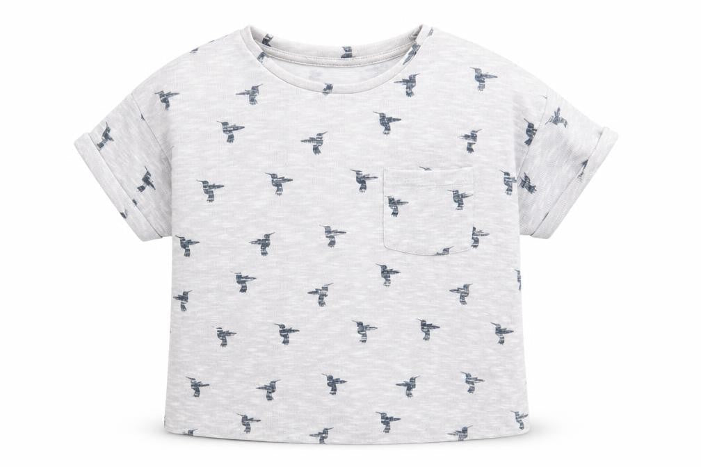 New Look Girls Grey   Pullover Sweatshirt Size 12-13 Years  - Birds