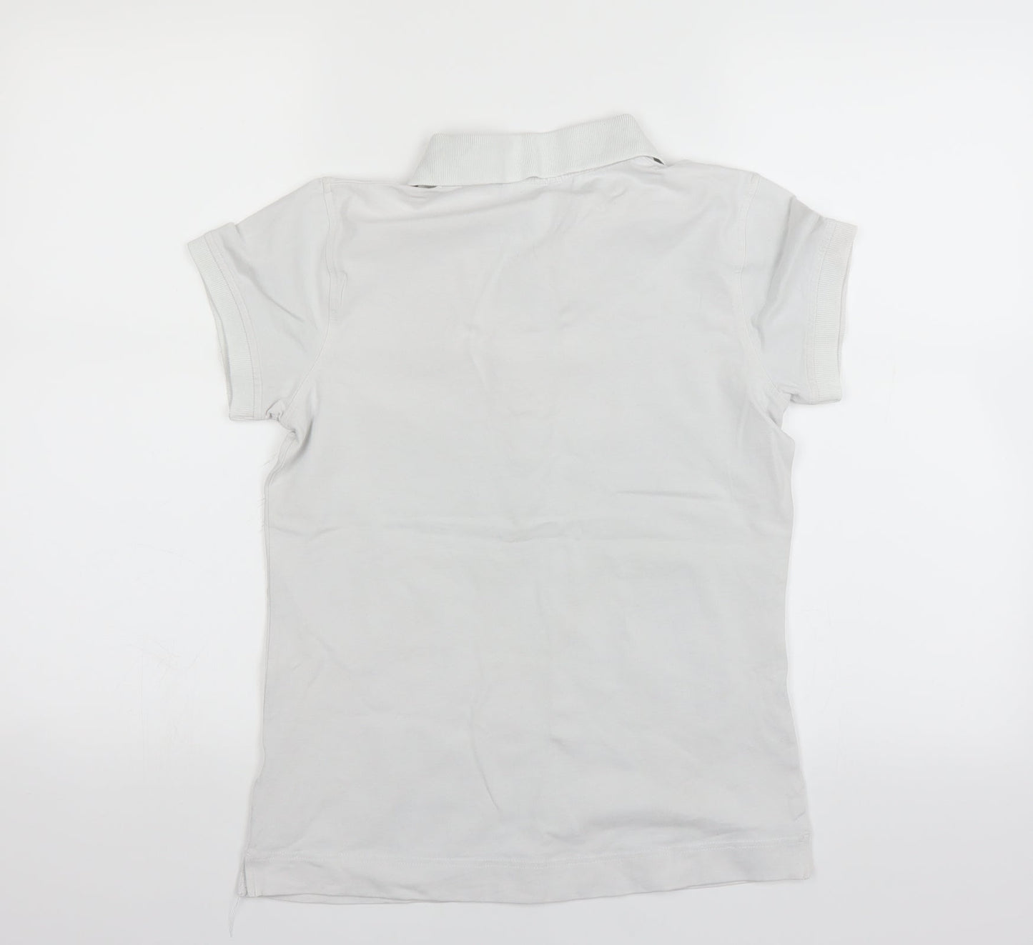 Daily Women Womens White   Basic Polo Size M