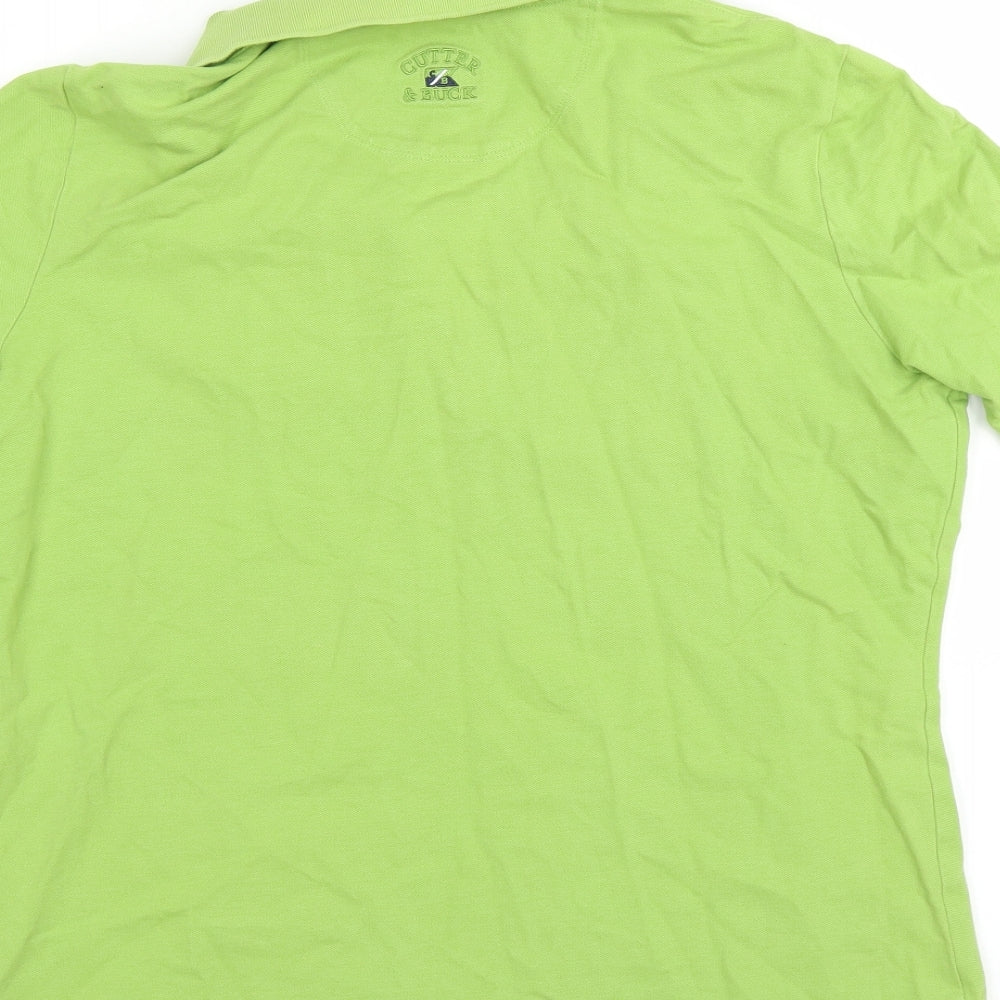 Gutter & Buck Womens Green   Basic Polo Size M
