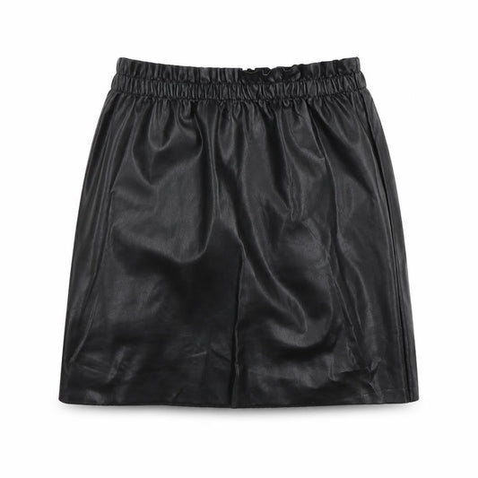 Front view of Jaqueline deYong women’s black a-line skirt, size M
