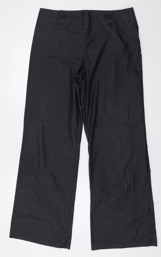 Essentials Womens Grey   Trousers  Size 32 in L31 in