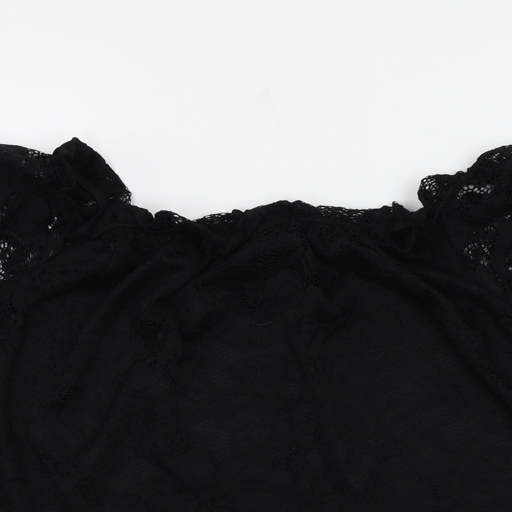 New Look Womens Black   Basic Blouse Size 10