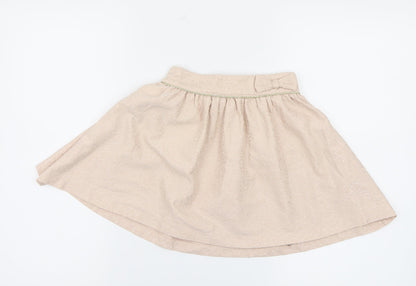 Additional front view of F&F girls’ pink a-line skirt, size 6-7, years