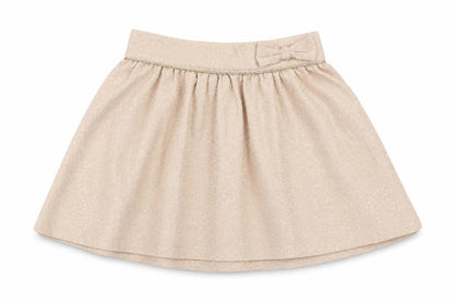 Front view of F&F girls’ pink a-line skirt, size 6-7, years