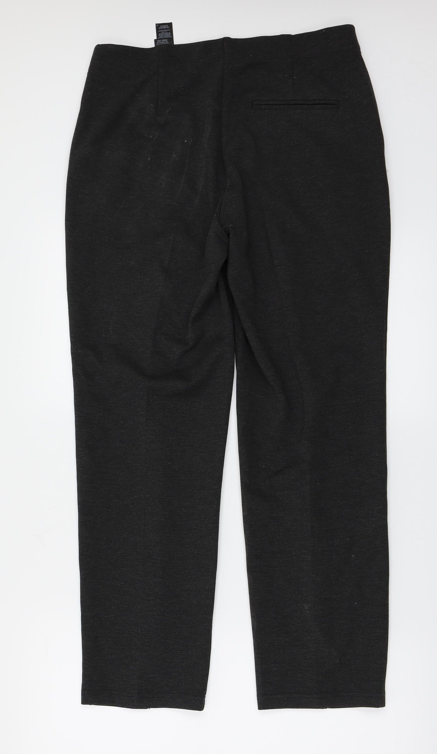 Marks and Spencer Womens Grey   Trousers  Size 12 L26 in