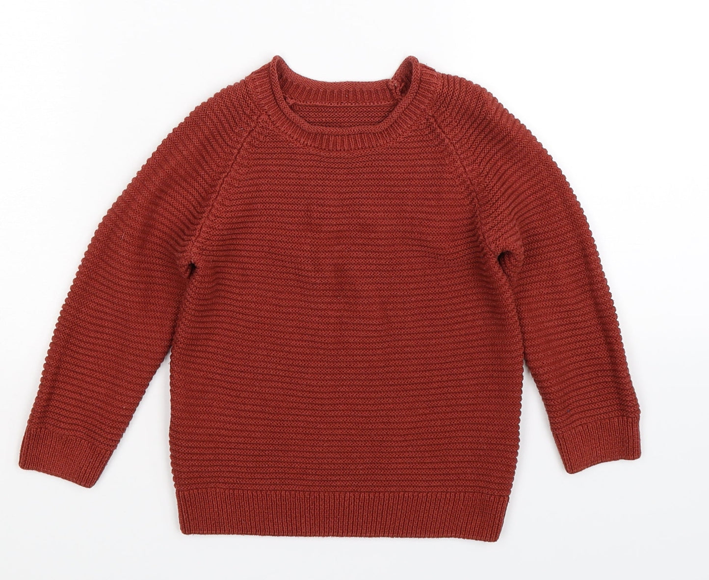 Matalan Baby Brown  Knit Pullover Jumper Size 18-24 Months