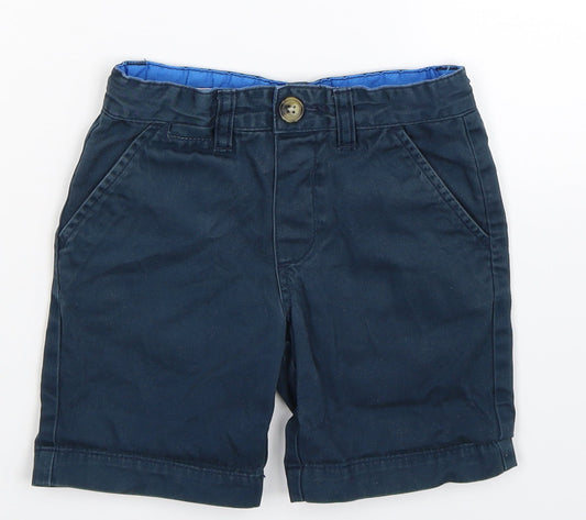John Lewis Boys Blue   Chino Shorts Size 2 Years