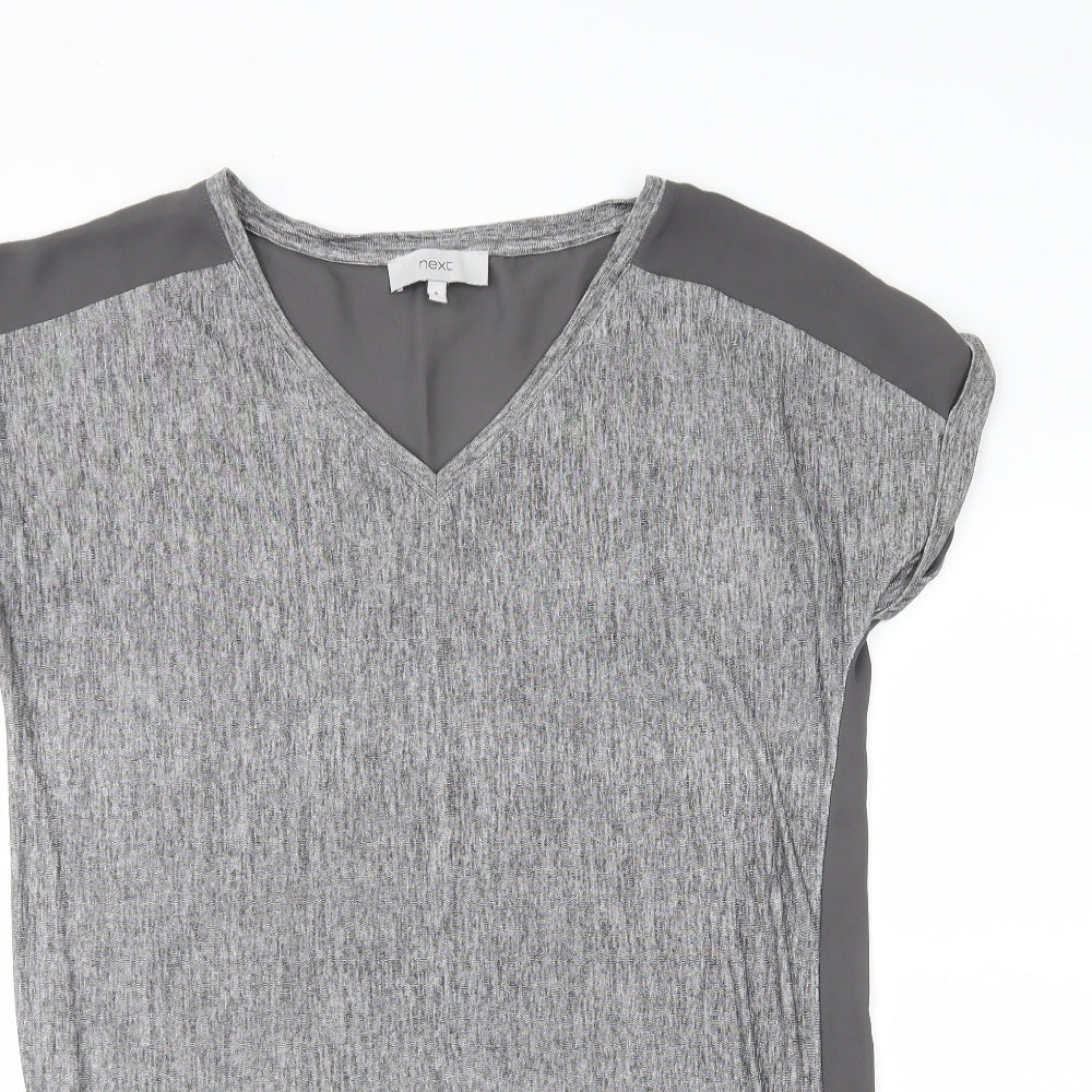 NEXT Womens Grey   Basic T-Shirt Size 8