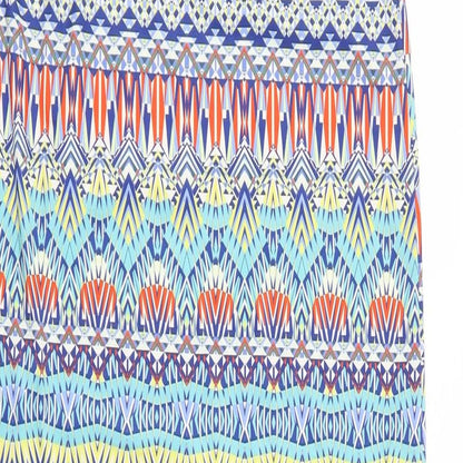 Preloved high rose Womens Blue Geometric  Maxi  Size S - Label