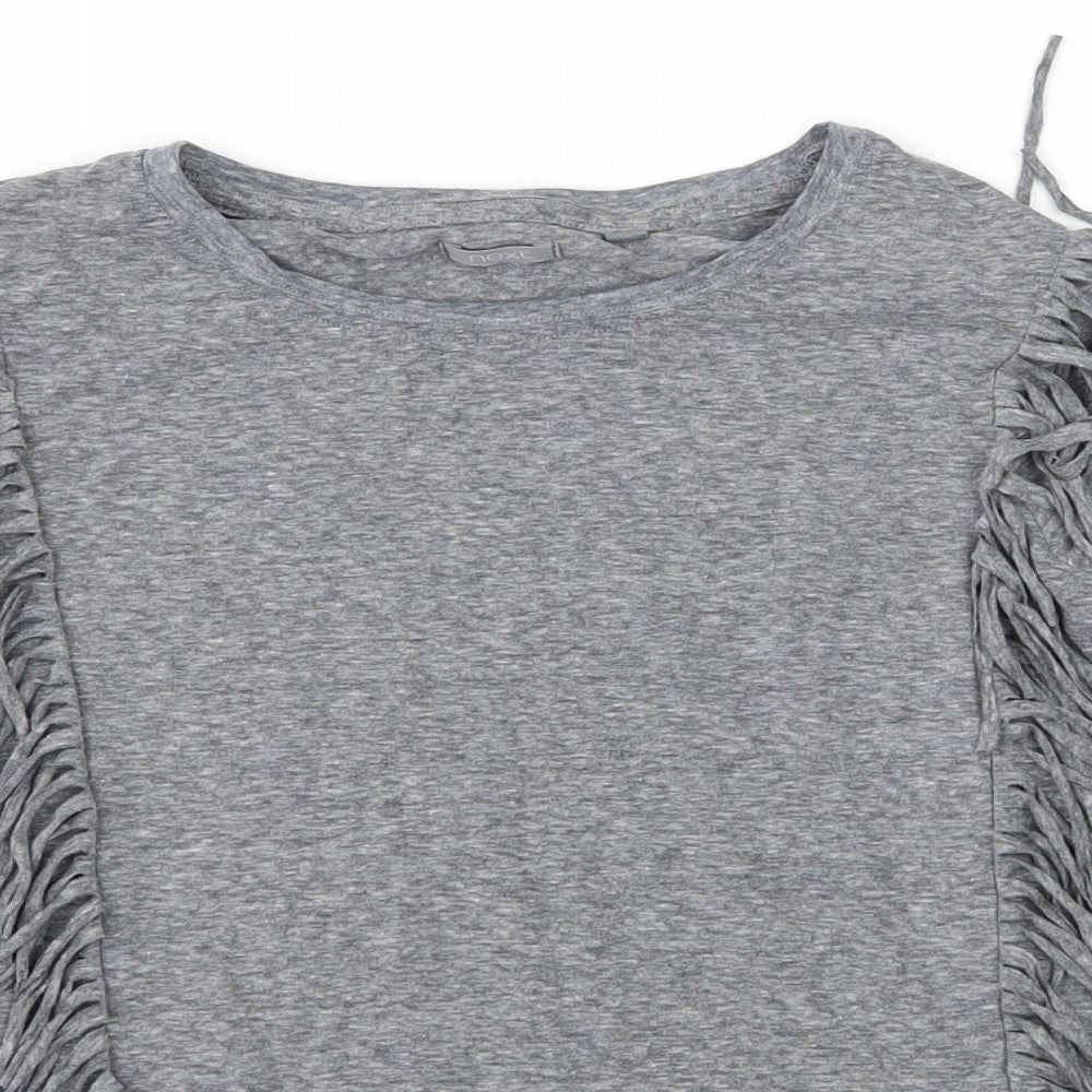 NEXT Girls Grey   Basic T-Shirt Size 9 Years
